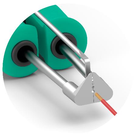 Станция WSB-2B для высокотемпературной зачистки изоляции проводов