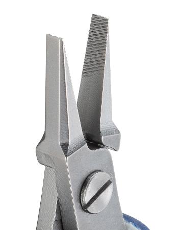 Плоскогубцы Ideal-tek ES6012.CR.BG с укороченными узкими плоскими губками