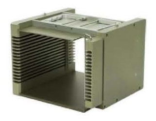 Кассета металлическая Hiner-Pack M21B08-R0/25 для хранения кремниевых пластин Ø200 мм (8") 