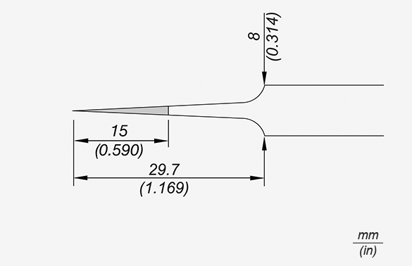 Пинцет JBC 5СА