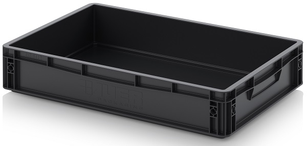 Ящик AUER ESD EG 64/12 HG антистатический 600x400x120 мм / 570x370x115 мм