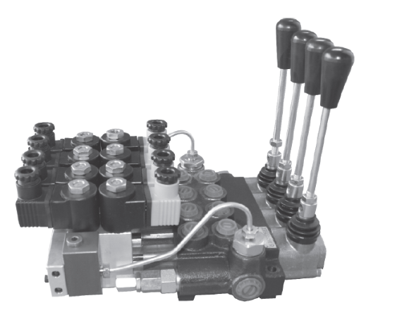 Направляющий распределитель типа P40 / Гидрораспределитель с электроуправлением ED3