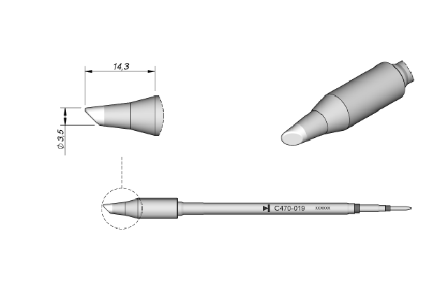 Картридж-наконечник  C470-019