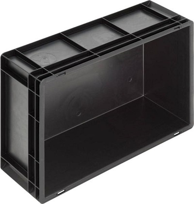 Ящик ITECO 7804.699 антистатический 600x400x220 мм / 553x353x215 мм