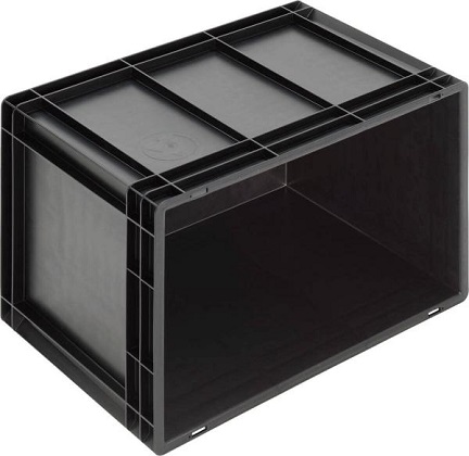 Ящик ITECO 7804.685 антистатический 600x400x420 мм / 553x353x415 мм