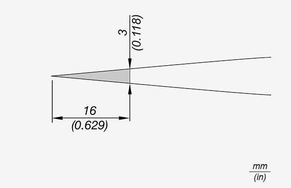 Пинцет JBC 3CSA