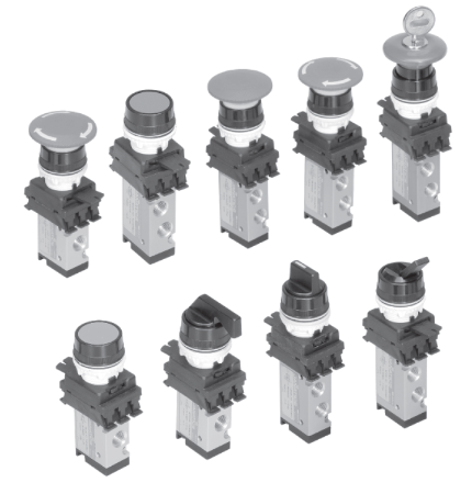 Компактный клапан G1/8 Серия DS2 (235-237)