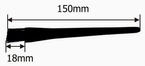 Щетка LEENOL LN-1611849-11 антистатическая