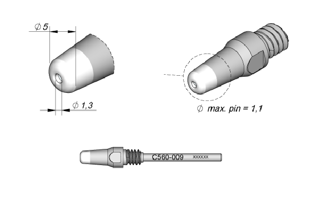 Наконечник  C560-009