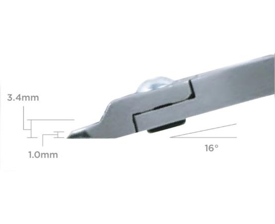 Бокорезы Tronex 7122 с овальной головкой