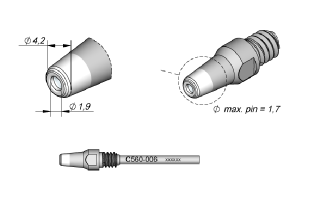 Наконечник  C560-006