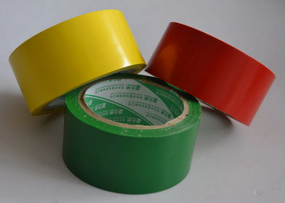 Скотч LEENOL LN-1507023S одноцветный для маркировки полов, 48 мм х 22 п.м