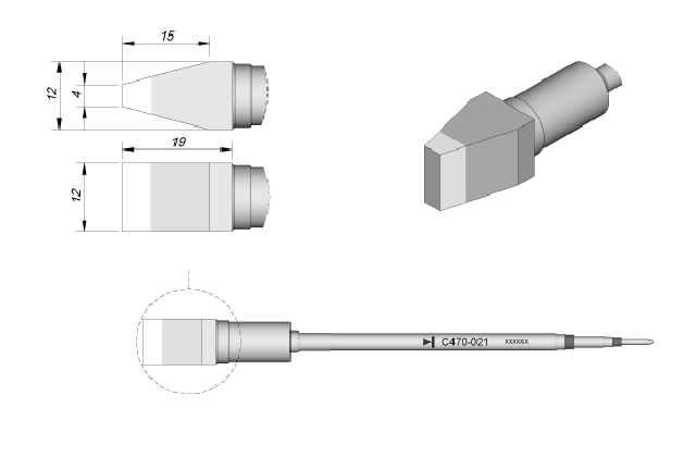 Картридж-наконечник  C470-021