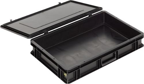 Кейс WEZ 6408.397.992 антистатический 600x400x111 мм / 554x354x95 мм