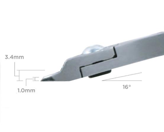 Бокорезы Tronex 5123 с овальной головкой