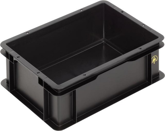 Ящик WEZ 4313.097.992 антистатический 400x300x145 мм / 354x254x139 мм