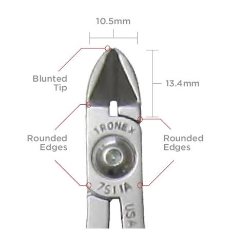 Бокорезы Tronex 5511A с овальной головкой
