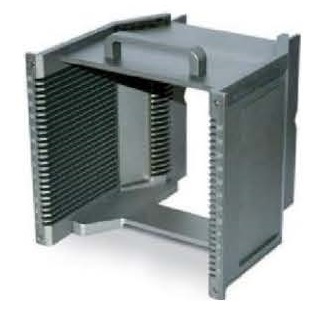 Кассета металлическая Hiner-Pack M21Y08-R1/25 для хранения кремниевых пластин Ø200 мм (8") 