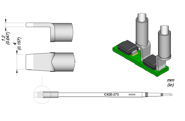 Картридж-наконечник  C420-273