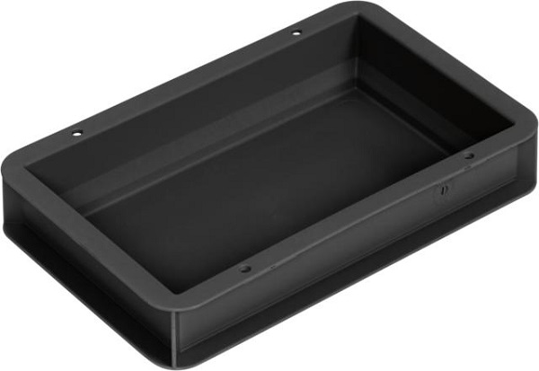 Ящик WEZ 3204.007.992 антистатический 300x200x56 мм / 253x153x53 мм