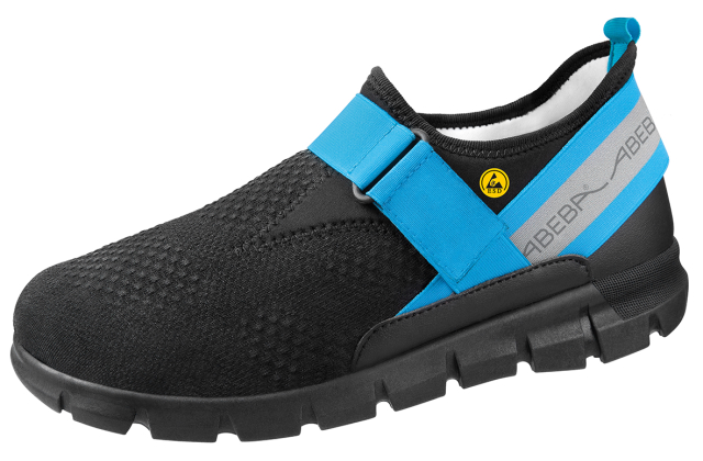Профессиональные женские/мужские антистатические  слипоны ABEBA® 37375/37376