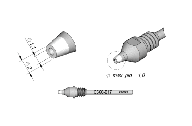 Наконечник  C560-017