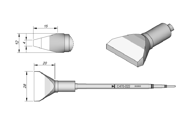 Картридж-наконечник  C470-022