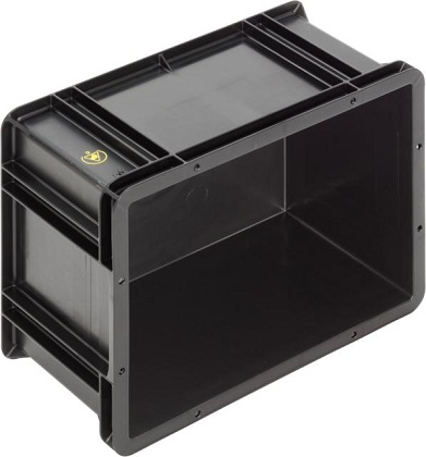 Ящик WEZ 4320.007.992 антистатический 400x300x212 мм / 354x254x208 мм