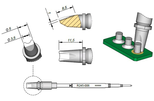 Картридж-наконечник R245-006