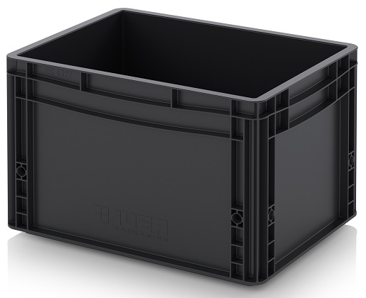 Ящик AUER ESD EG 43/27 HG антистатический 400x300x270 мм / 370x270x265 мм
