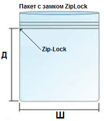 Пакет ANTISK SK06010630.ZIP антистатический металлизированный, 152x762 мм, с замком ZIP-LOCK
