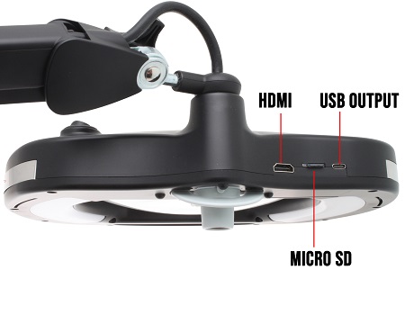 Светодиодные лампы с увеличительным стеклом LE-HDWWE5D