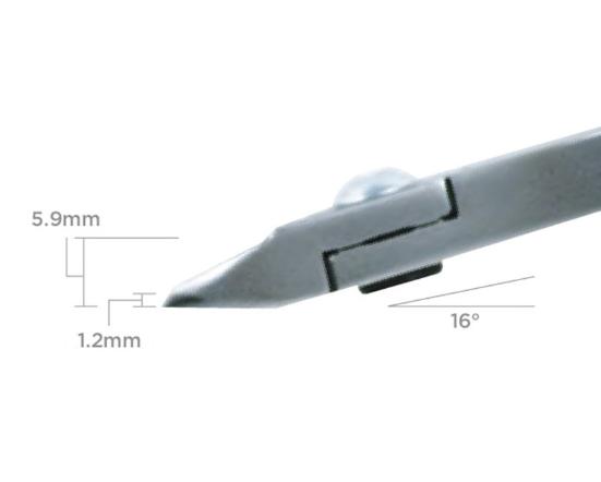 Бокорезы Tronex 5511A с овальной головкой