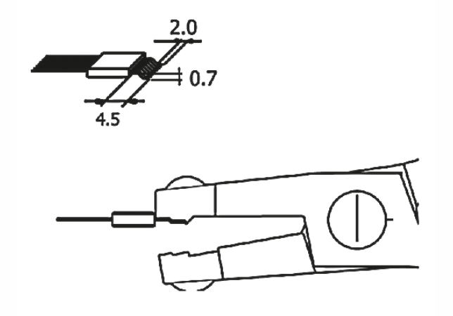 Кусачки PNI-5000-D для подрезки и формовки выводов