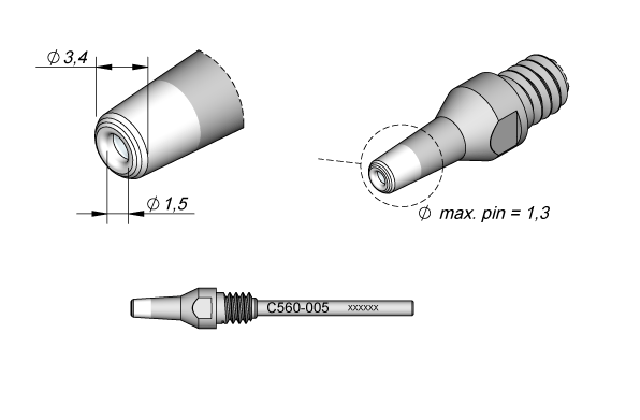 Наконечник  C560-005