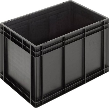 Ящик ITECO 7804.685 антистатический 600x400x420 мм / 553x353x415 мм