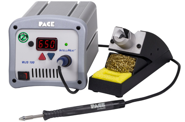 Одноканальная цифровая паяльная станция WJS 100E TD-100 & ISB