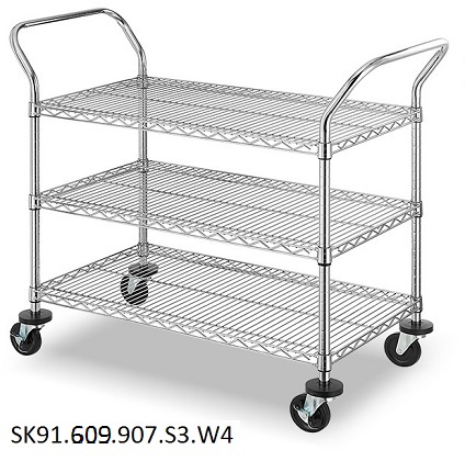 Тележка ANTISK SK91.609.907.S3.W5 антистатическая