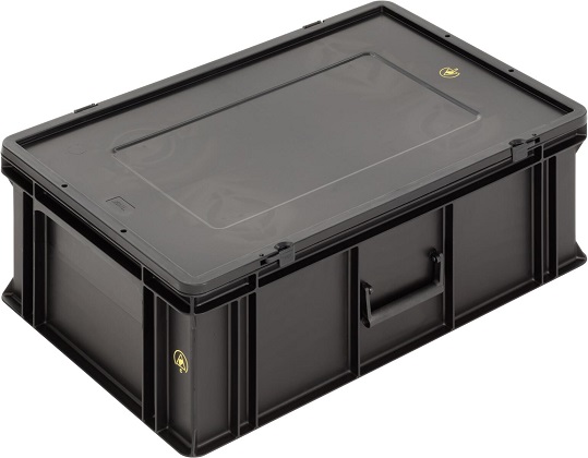 Кейс WEZ 6420.397.992 антистатический 600x400x221 мм / 554x354x206 мм