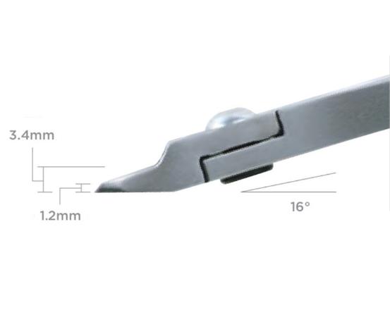Бокорезы Tronex 7522 с овальной головкой
