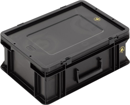 Кейс WEZ 4313.397.992 антистатический 400x300x154 мм / 354x254x139 мм