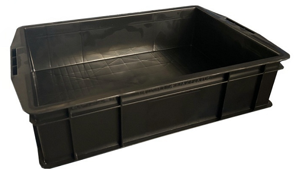 Ящик ANTISK ST1743 антистатический 450x300x113 мм / 400x272x105 мм