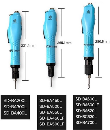 Электрический винтовёрт сетевой SUDONG SD-BA200L
