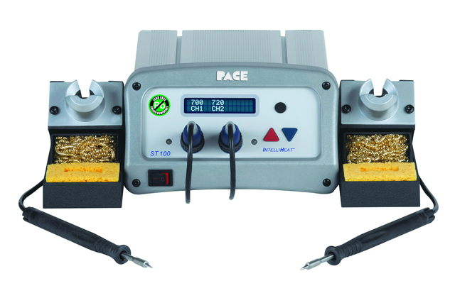 Двухканальная цифровая паяльная станция ST 100E TD-100