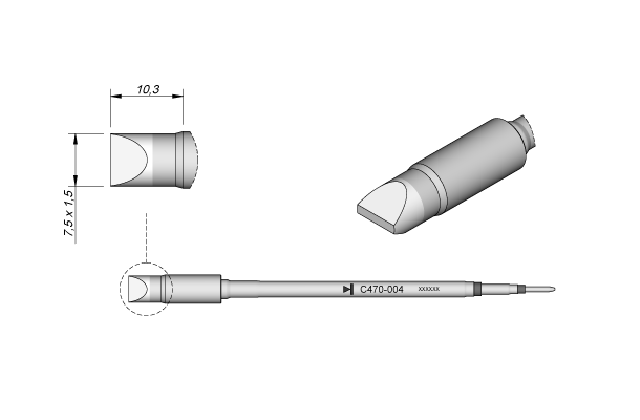 Картридж-наконечник  C470-004