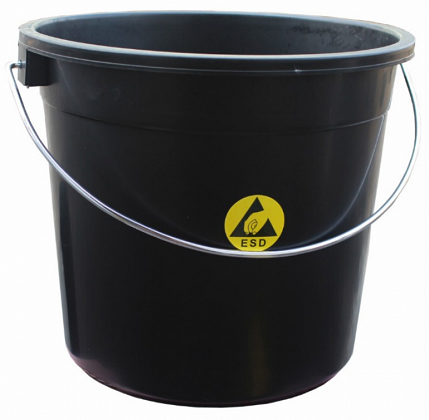 Ведро ANTISK SK1751 антистатическое мусорное, 15л