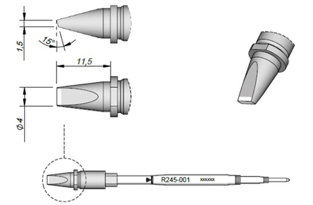 Картридж-наконечник R245-001