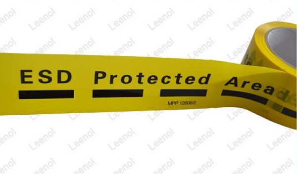 Скотч LEENOL LN-1507021B с предупреждающими надписями 50 мм х 33 п.м