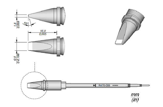 Картридж-наконечник R470-023