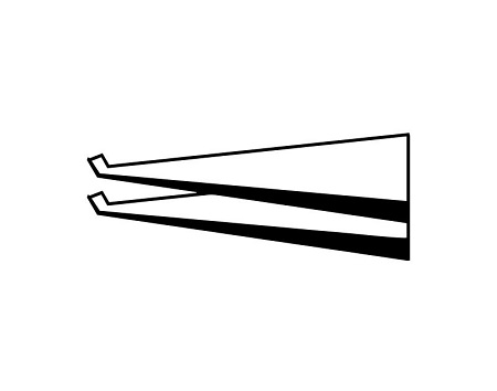 Пинцеты с эпоксидным антистатическим покрытием SM109. SA.NE.1